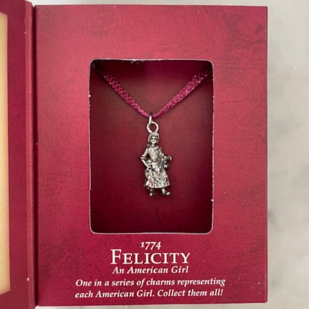 AMERICAN GIRL HALLMARK Felicity Charm 2002